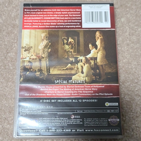 American Horror Story, Season 1 & 2 DVDs. - Picture 3 of 5